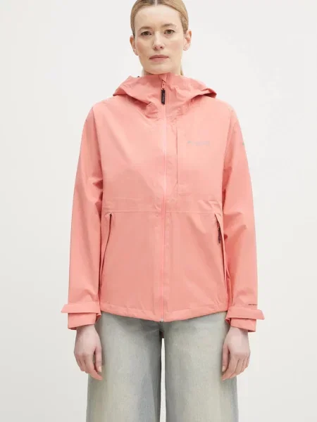 Columbia kurtka outdoorowa Ampli-Dry II pomarańczowy różowa