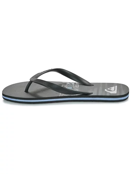 Csíkos félcipo Quiksilver fekete