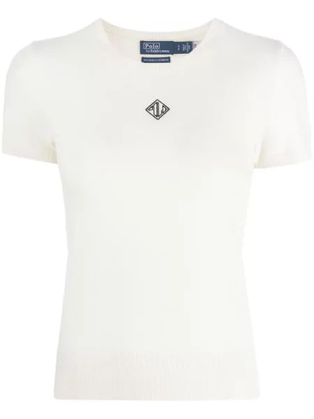 Samt kardigan Polo Ralph Lauren karirani s jednim ramenom narančasta