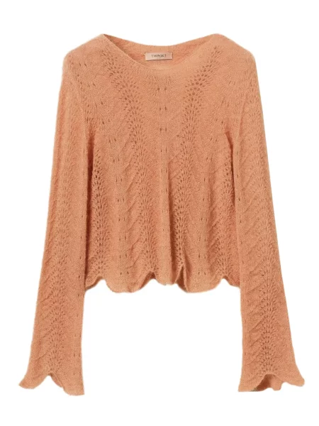 Pulover Twinset portocaliu