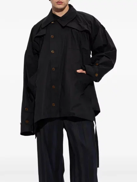 Geacă Vivienne Westwood asimetrică negru