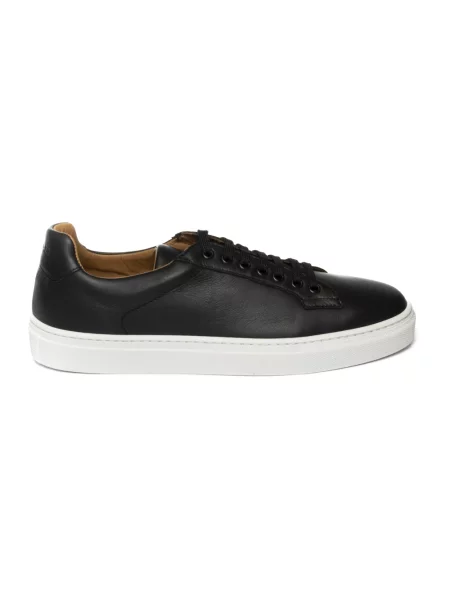 Sneakersy Frau skórzane czarne