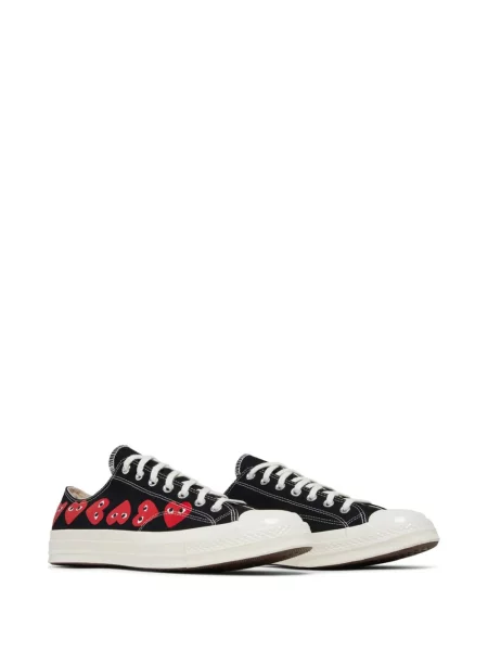 Sneakerși Comme Des Garcons Play alb