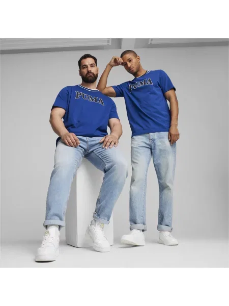 T-shirt Squad niebieska
