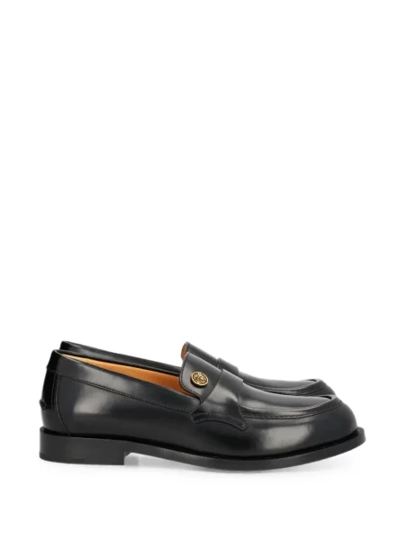 Pantofi loafer Versace din piele negru