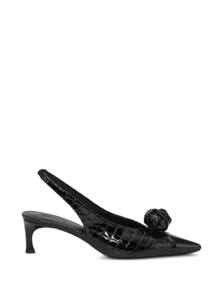 Pantofi cu toc Rotate Birger Christensen slingback negru