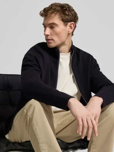 Kurtka Selected Homme czarna