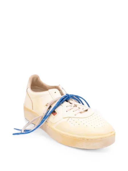 Bőr viseltes hatású sneaker Autry fehér