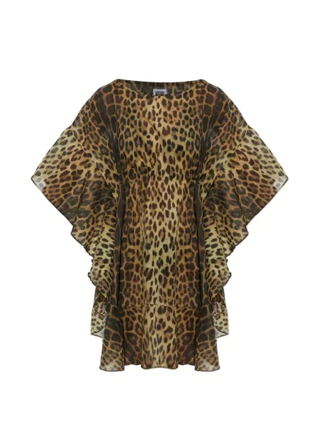 Rochie mini Moschino cu imagine cu model leopard