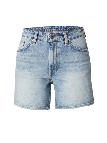 Monki Jeans denim albastru
