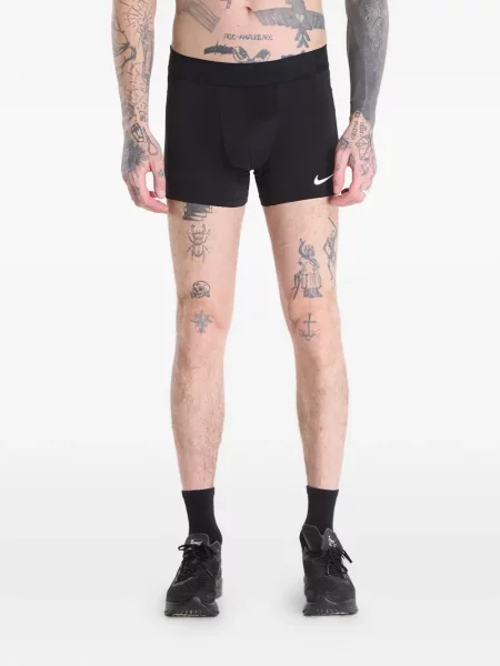 Pantaloni scurți Nike cu imagine negru