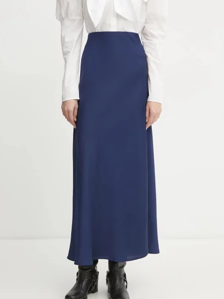 Fusta maxi Bruuns Bazaar albastru