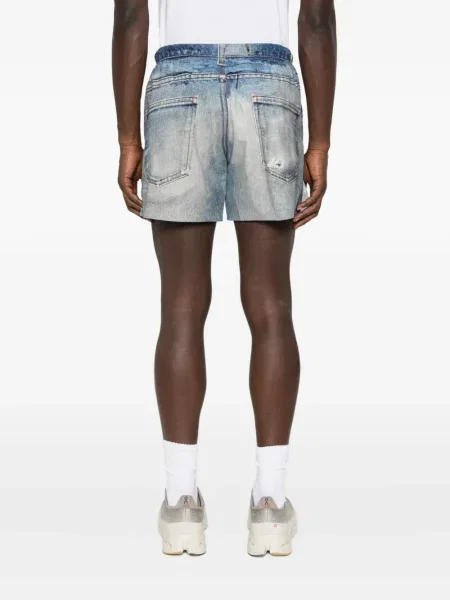 Pantaloni scurți din denim Satisfy albastru
