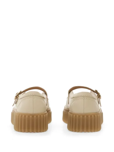 Balerini Clarks cu cataramă cu bretele