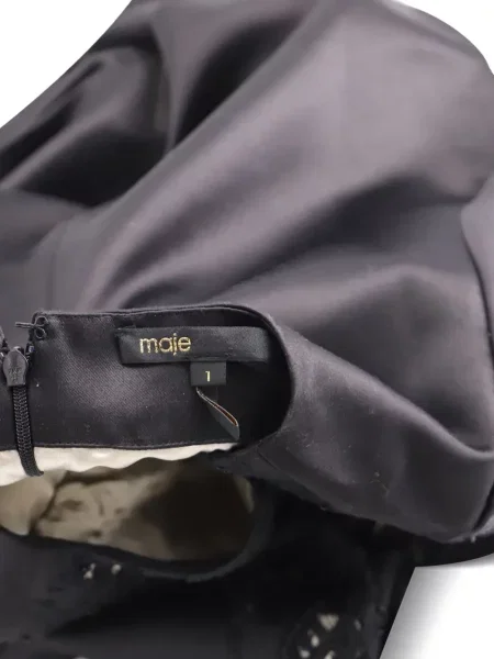 Rochie Maje din dantelă negru