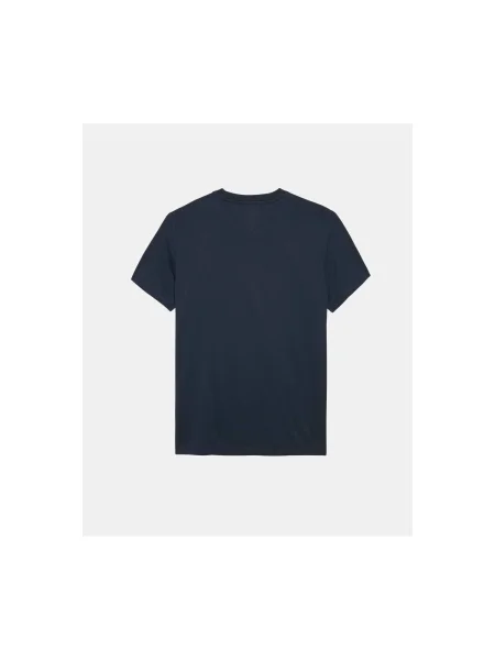 Tommy Jeans Tričko tmavomodrá modrá