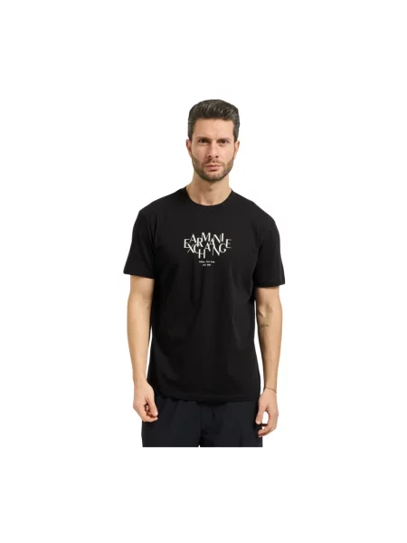 Armani Exchange T-Shirt czarny