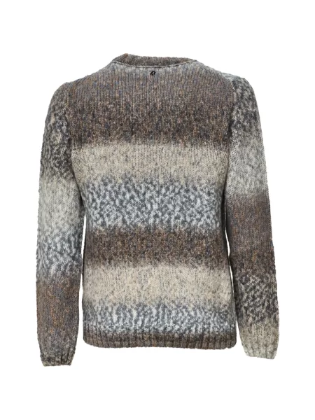 Pulover Dondup din jacard gri