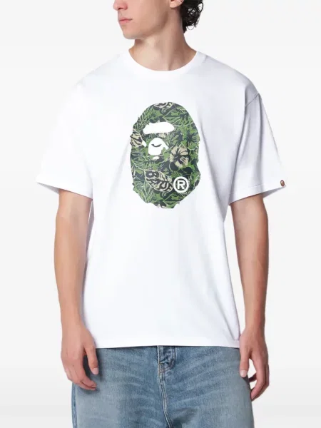 Tricou A Bathing Ape® alb