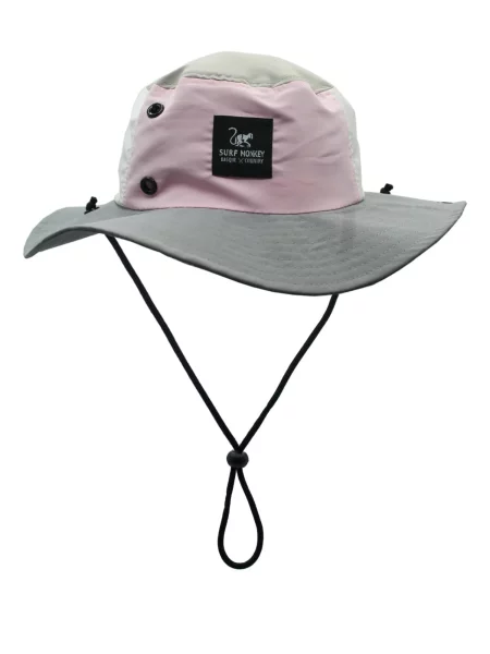 Surf Monkey Pălărie sport Boonie pastel roz