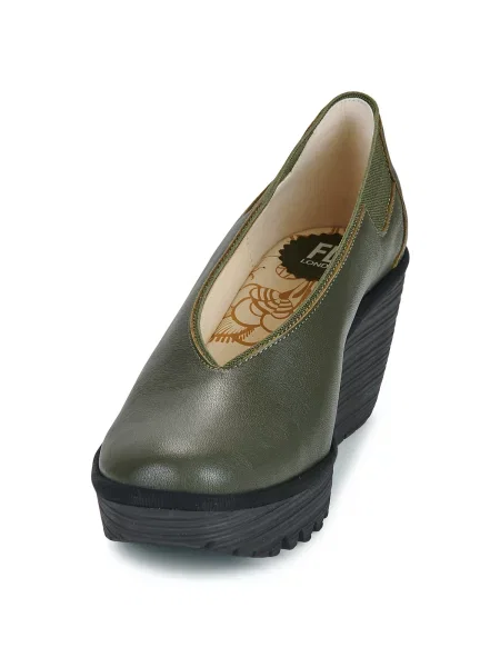 Pantofi Fly London verde