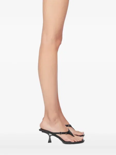 Chiloți tanga The Attico negru