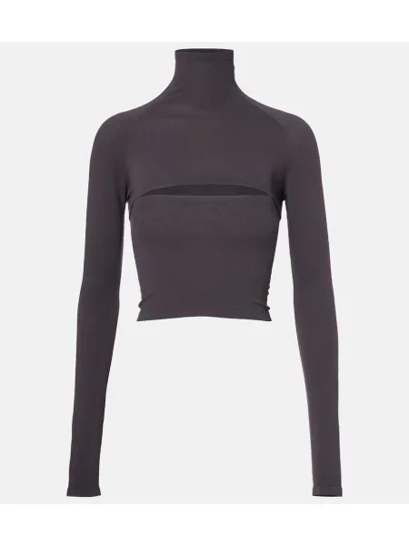 Cropp top Alaïa gri