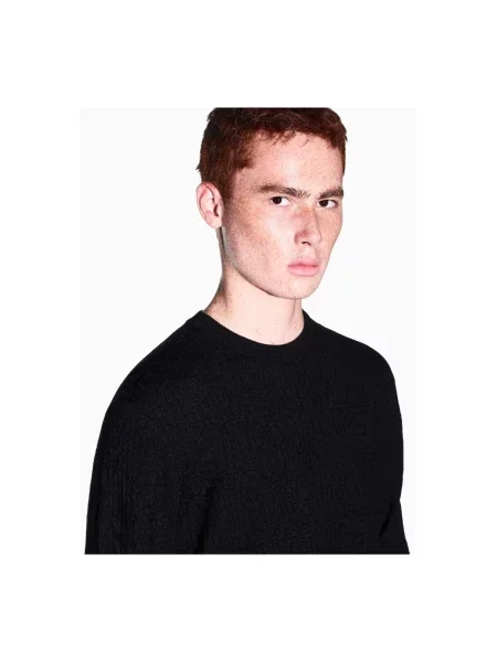 Pulover Armani Exchange negru