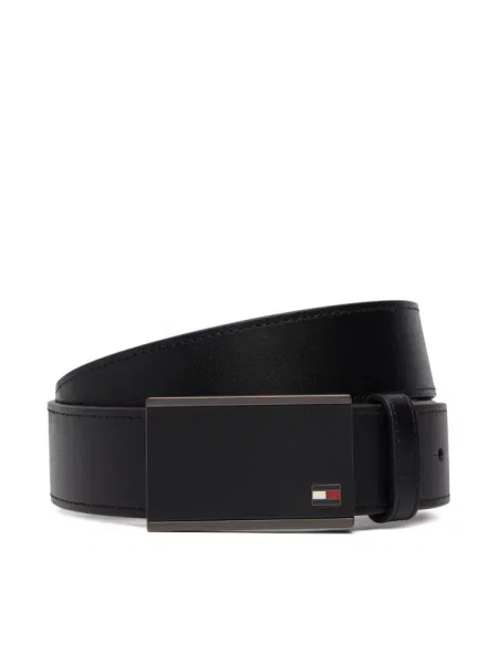 Pasek Tommy Hilfiger czarny