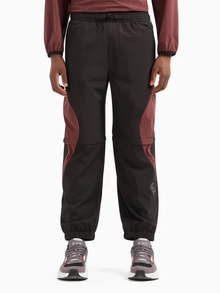 Спортивные штаны Ea7 коричневые