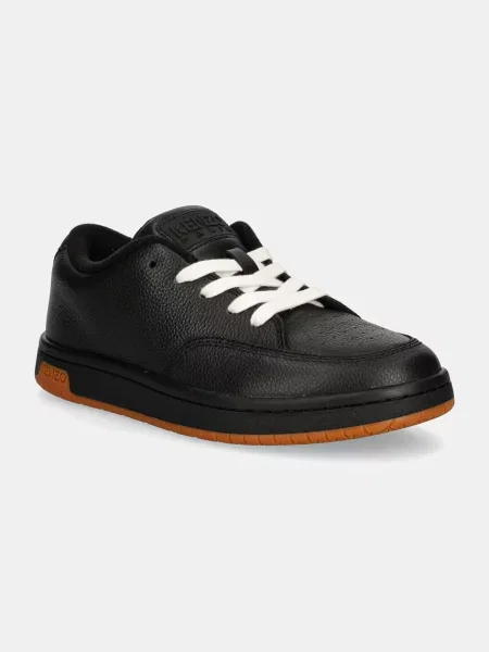 Kenzo sneakers din piele Dome Low Top Sneakers negru