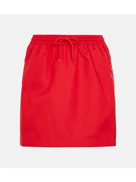 Fustă Wardrobe.nyc cu talie înaltă roșu