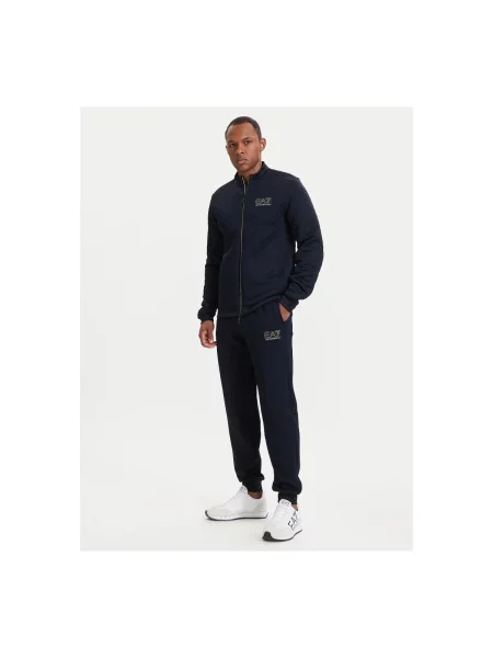 Geacă Emporio Armani Ea7 albastru