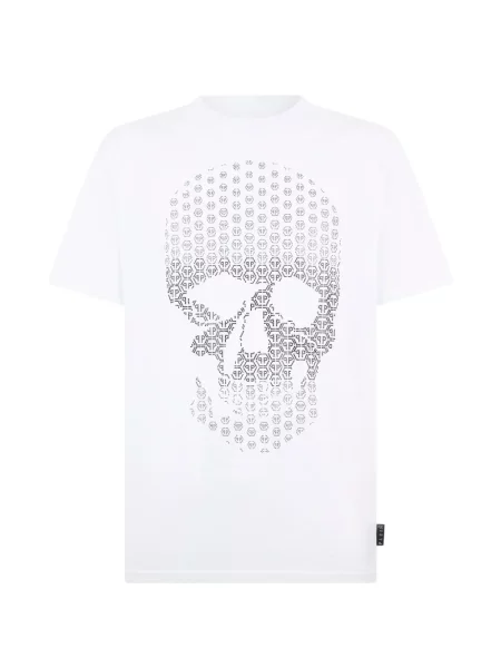 Tricou Philipp Plein alb