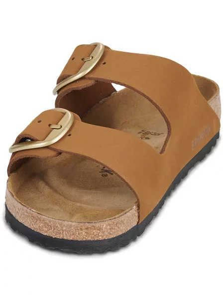 Šľapky Birkenstock s prackou hnedá