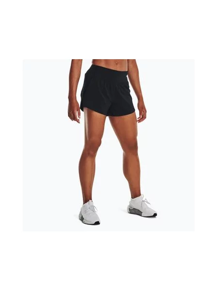 Шорти для тренувань Under Armour Flex Woven black/black чорні