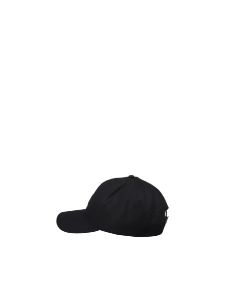 Czapka z daszkiem Moncler czarna
