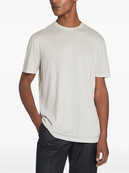 Tricou Kiton cu decolteu rotund
