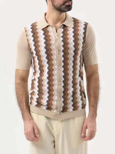 Поло Gran Sasso бежевое