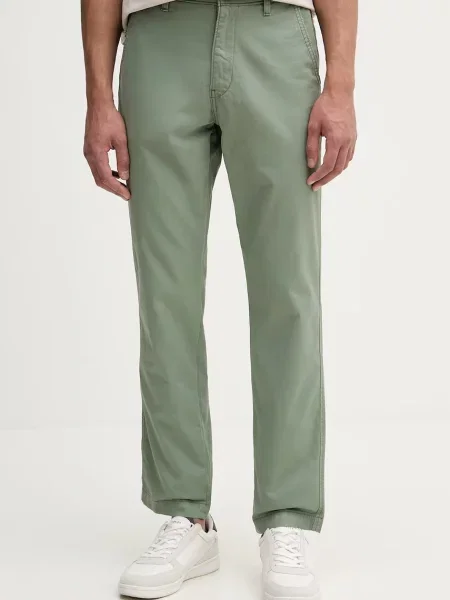 Levi's pantaloni chinos bărbați din verde
