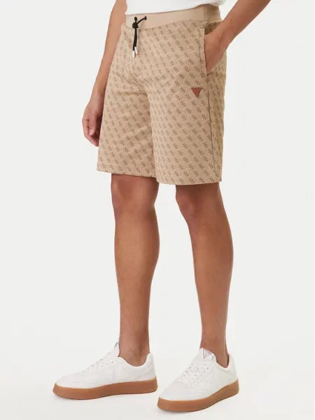 Sportovní kraťasy Guess béžové