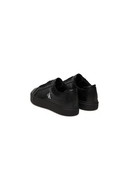 Calvin Klein Superge Basket Cupsole Laceup Lth Ml Črna bela