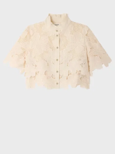 Сорочка Sandro бежева