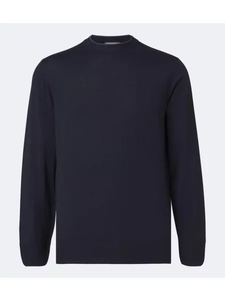 Pulover Canali de lână albastru