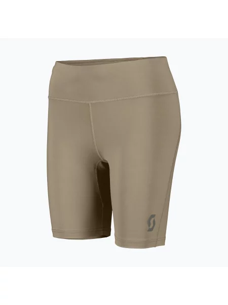 Pantaloni scurți de alergare pentru femei SCOTT Endurance Tight toast beige bej