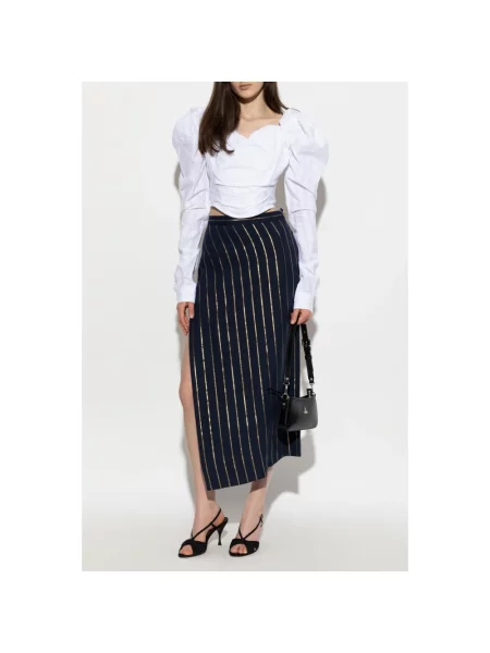 Spódnica maxi Vivienne Westwood niebieska