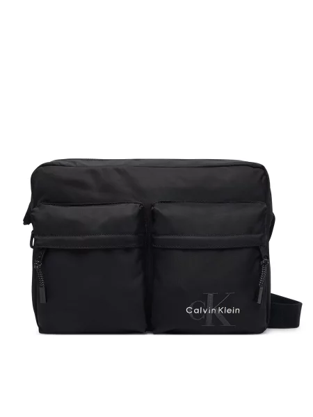 Calvin Klein Мъжка чантичка Bolt Laptop Flight Bag черен