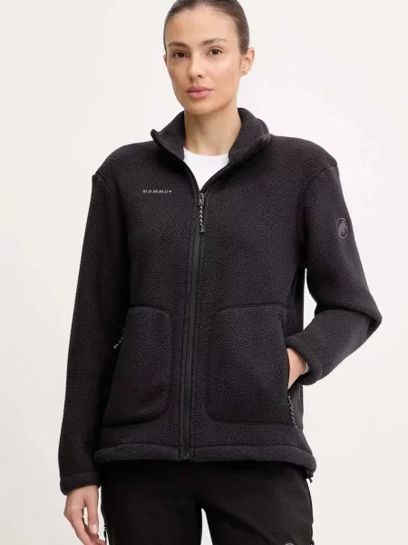 Mammut bluza sportowa Falera gładka czarny