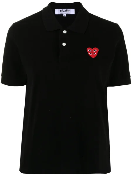 Polo Comme Des Garcons Play negru