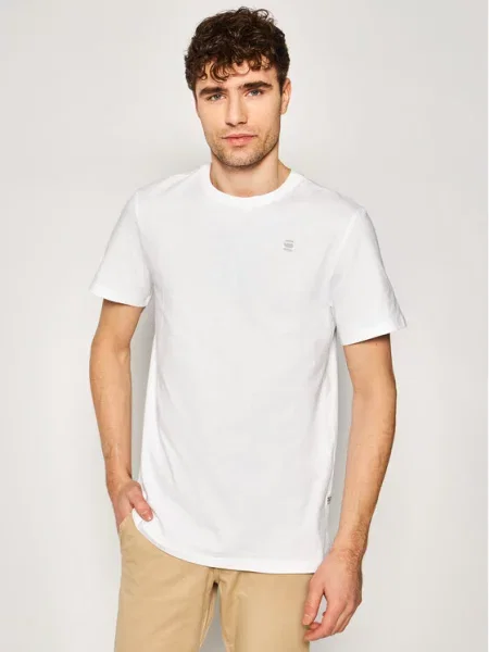 G-Star Raw Majica Base-S bela